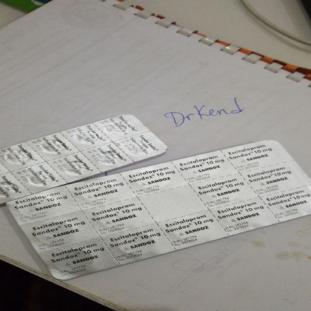 Escitalopram 10mg (28 comprimidos)